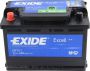 Автомобильный аккумулятор Exide Excell EB741 74А/ч-12V ст EN680 европейские прямая 278x175x190